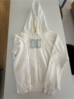 Vintage DC Shoes White Logo Hoodie